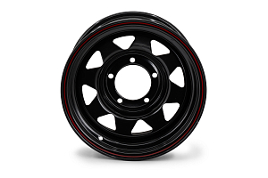 Диск колесный штампованный УАЗ 16x8 5х139,7 d110 ET0 черный ORW (83)