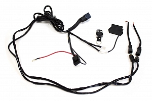 Комплект проводки для подключения 2-х дополнительных LED-фар (с пультом ДУ, реле 40А) 